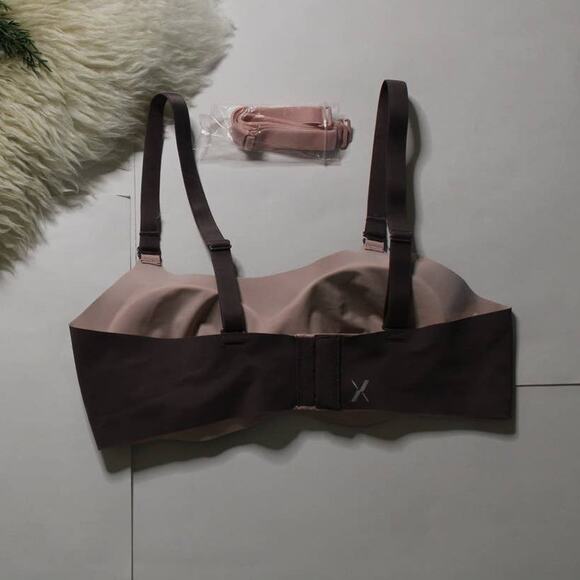 Knix Blush Pink & Plum Padded Evolution Bra SZ 1 - Picture 2 of 7